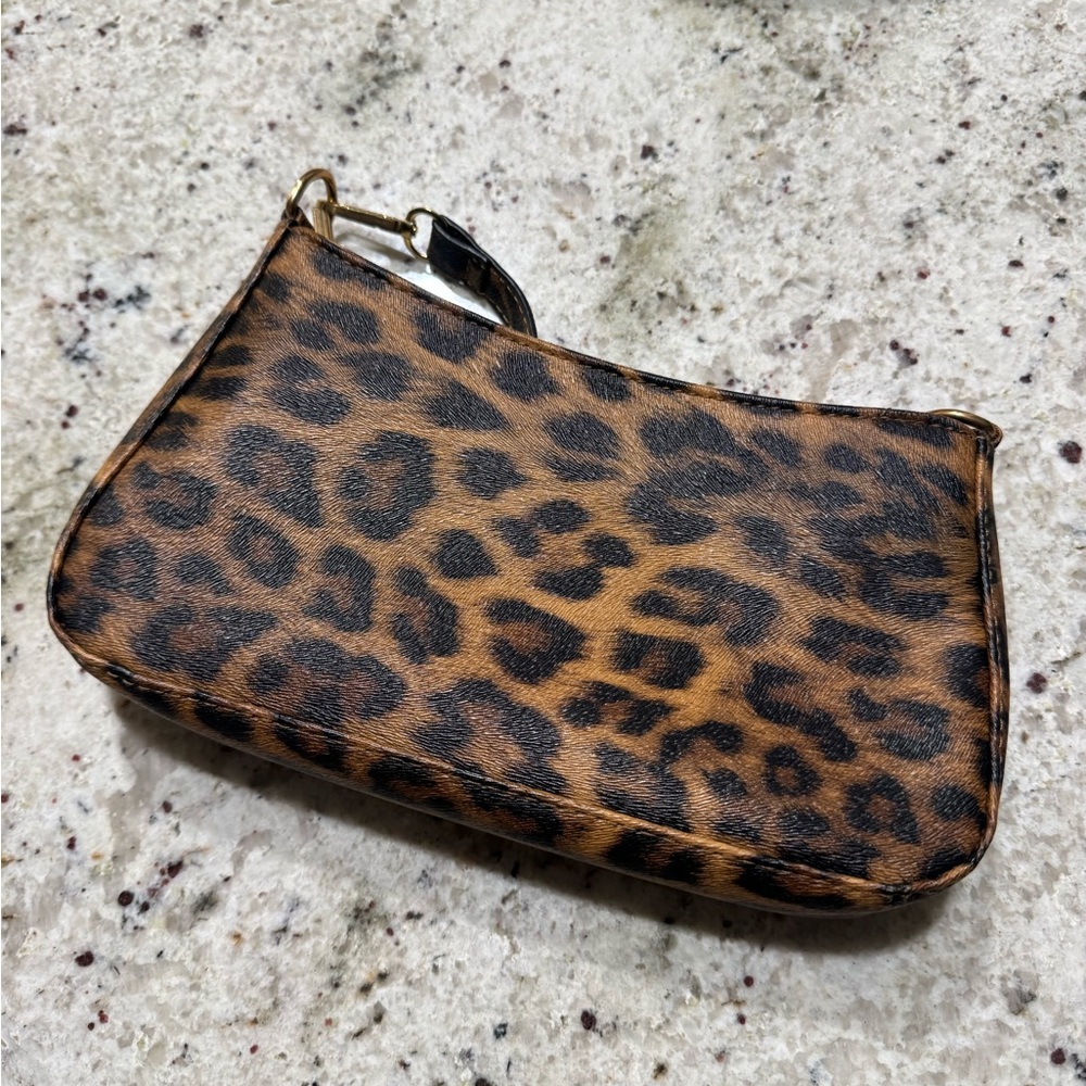 Princess Polly Leopard Print Clutch
